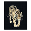 Majestic Tiger With Black Stripes Rug