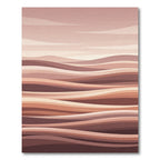 Earthy Desert Wave Layers Rug