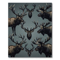 Majestic Stag Wildlife Composition Rug