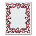 Pink Flamingo Column Border Rug