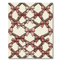 Pink Ribbon Trellis Lattice Rug