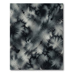 Abstract Monochrome Watercolor Nebula Ink Rug