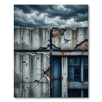 Grungy Concrete Urban Decay Rug