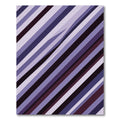 Modern Purple Diagonal Stripe Abstract Rug