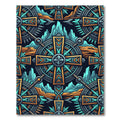 Ancient Sunstone Mountain Cross Rug