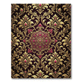 Royal Crimson Gold Acanthus Scroll Rug