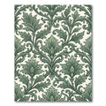 Elegant Sage Green Acanthus Scroll Rug