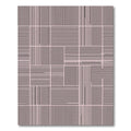 Minimalist Blush Stripe Composition Rug