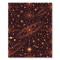 laranja atmico galxia universo Rug