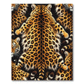 Bold Leopard Animal Print Rug