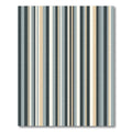 Modern Slate and Beige Vertical Stripe Rug