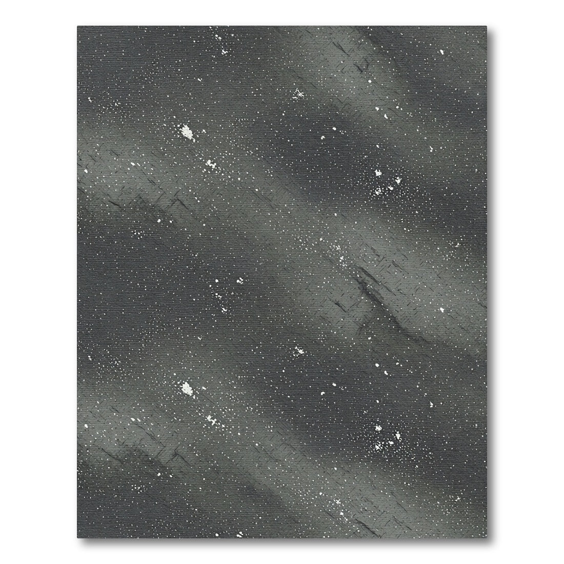 Dark Gray Stippled Galaxy Swirl Rug