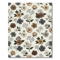 Vintage Floral Rose Bouquet Rug