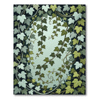 Lush Forest Ivy Botanical Foliage Rug