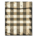 Rustic Textured Buffalo Check Rug