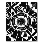 Monochromatic Geometric Burst Abstract Rug