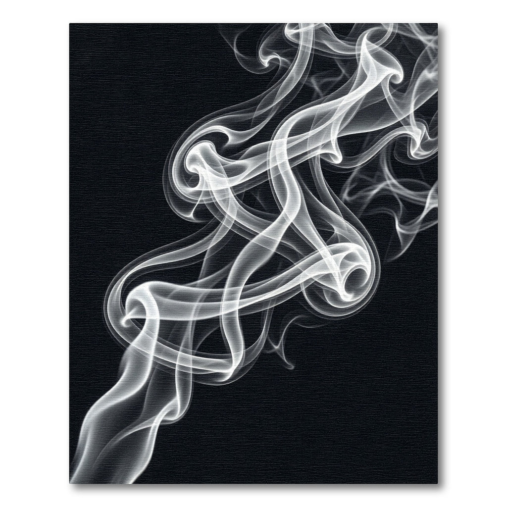 White wispy smoke abstract swirls Rug