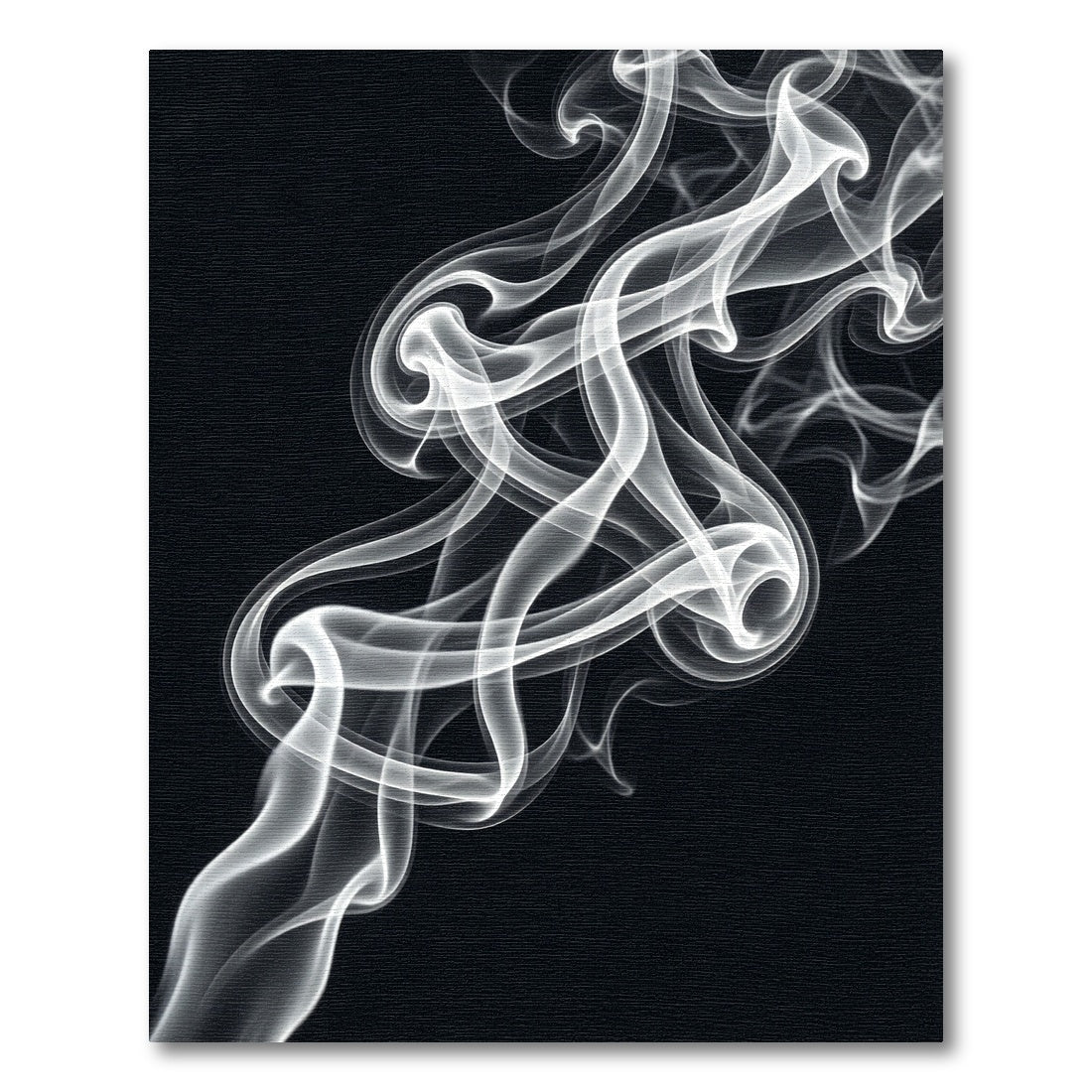 White wispy smoke abstract swirls Rug