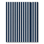 Navy White Pinstripe Elevation Rug
