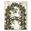 Botanical Ivy Trellis Forest Green Rug