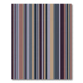 Subtle Plum Gray Beige Stripe Ensemble Rug