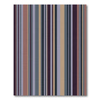 Subtle Plum Gray Beige Stripe Ensemble Rug