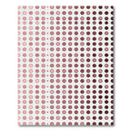Gradient Dot Grid Composition Rug