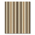 Subtle Vertical Stripes Warm Tones Rug