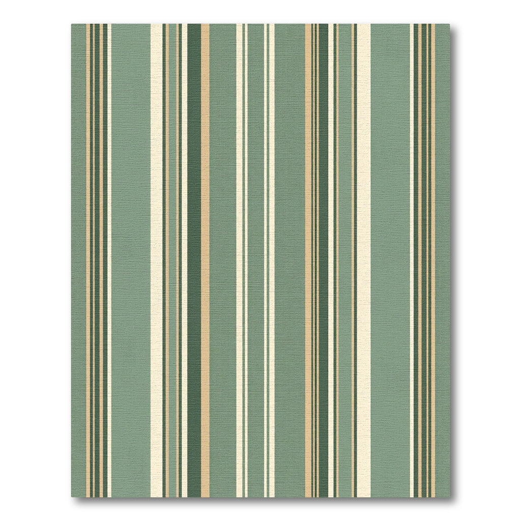 Sage Green Multi Stripe Rug