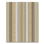 Earthy Vertical Stripe Texture Rug