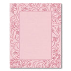 Blossom Vine Border Rose Pink Rug