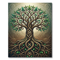 Intricate Celtic Tree of Life Rug