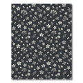 Whimsical Ivory Floral Scattered Composition Rug