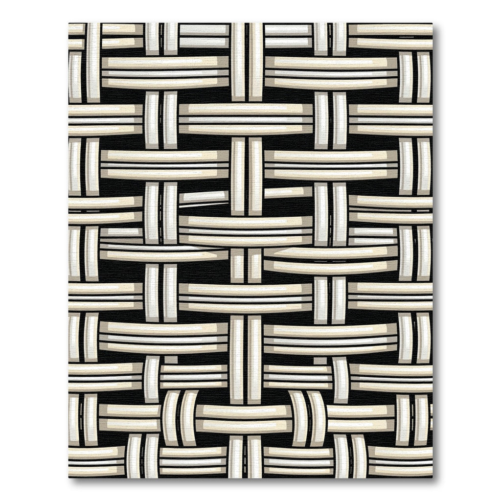 Minimalist Neutral Cream Woven Texture Rug