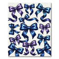 Luminous Radiant Satin Ribbon Bows Rug