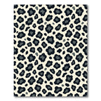 Chic Grey Animal Spot Monochrome Rug