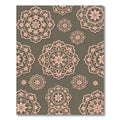 Rose Lace Medallion Scatter Rug