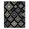 Celestial Diamond Constellation Black Rug