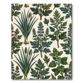 Green Foliage Botanical Floral Pattern Rug