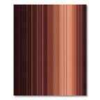 Rich Earth Tone Vertical Stripe Rug