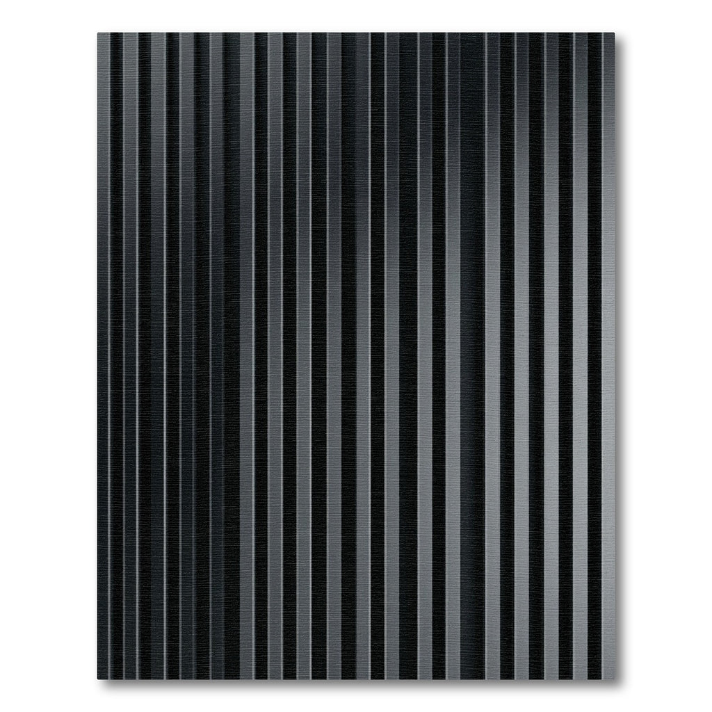 Dark Gray Vertical Ribbed Rug