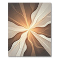 Radiant Golden Sunburst Waves Rug