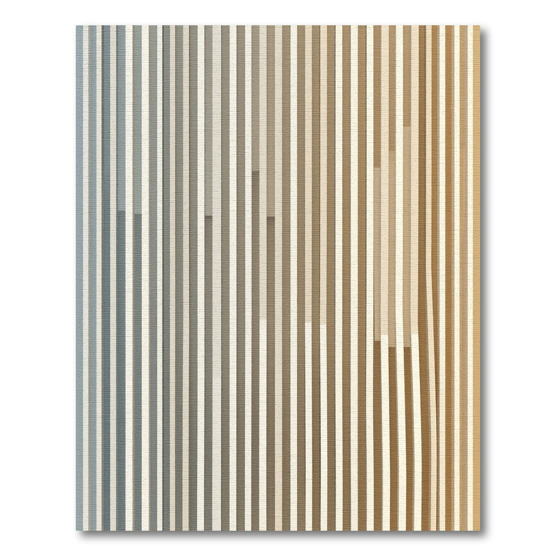 Subtle Vertical Stripes Gradient Rug