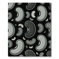 Gray Bean Scatter Art Rug