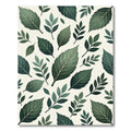 Verdant Leaf Cluster Pattern Rug