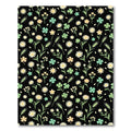 Pastel Meadow Floral Clover Rug