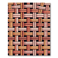 Warm Earthy Tones Woven Texture Rug