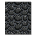 Dark Amoeba Organic Composition Rug