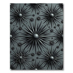 Monochromatic Atomic Starburst Rug