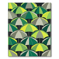 Green Umbrella Gradient Collection Rug
